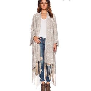 ***ISO*** Free People Hendrix Tassel Kimono